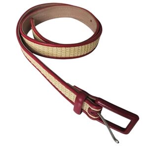 Talbots Genuine Leather Belt Women M